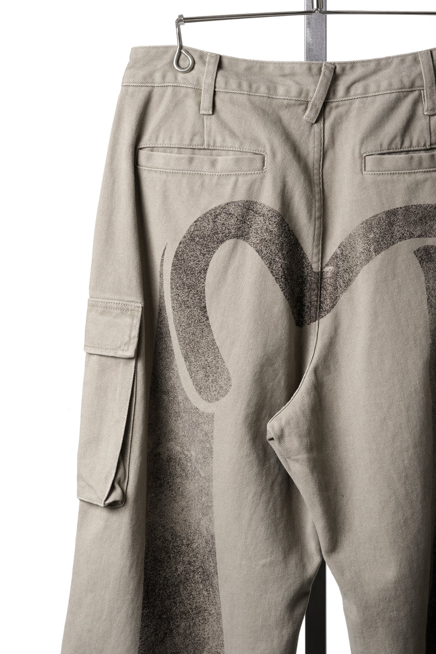 画像をギャラリービューアに読み込む, EVISU EJ, MULTI CARGO “DAIKOKU” PANTS-RELAX FIT (BEIGE)