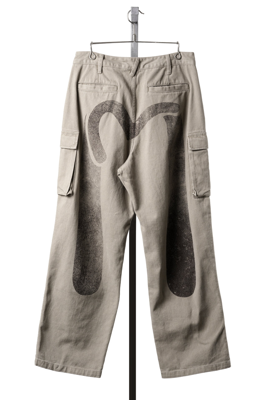 画像をギャラリービューアに読み込む, EVISU EJ, MULTI CARGO “DAIKOKU” PANTS-RELAX FIT (BEIGE)