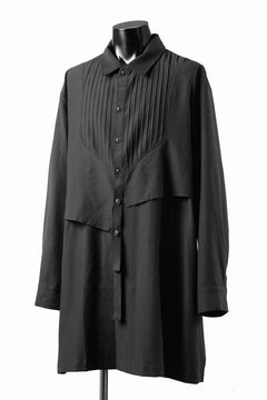 画像をギャラリービューアに読み込む, Professor.E OVERSIZED LAYERED SHIRT (BLACK)