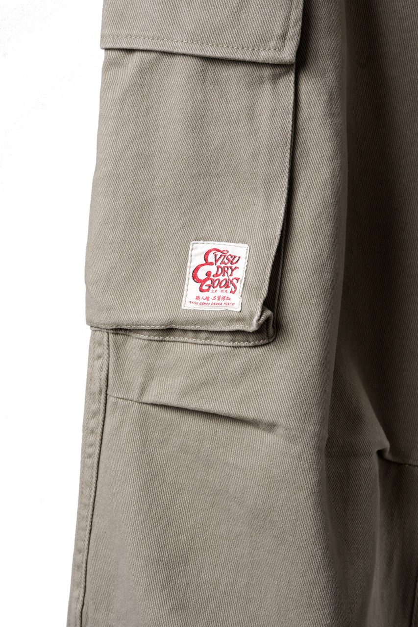 画像をギャラリービューアに読み込む, EVISU EJ, MULTI CARGO “DAIKOKU” PANTS-RELAX FIT (BEIGE)