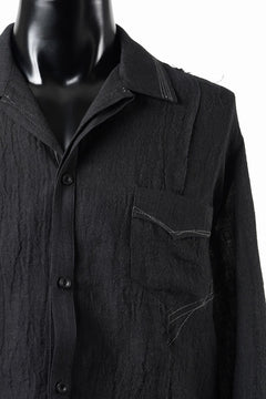 画像をギャラリービューアに読み込む, Professor.E POPLIN SHIRT (BLACK)