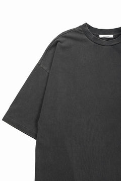 画像をギャラリービューアに読み込む, entire studios HEAVY BOXY TEE (WASHED BLACK)