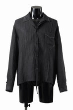 画像をギャラリービューアに読み込む, Professor.E POPLIN SHIRT (BLACK)