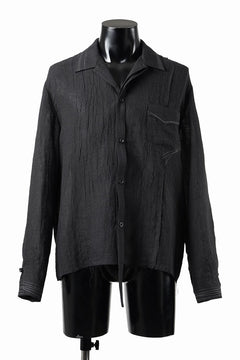 画像をギャラリービューアに読み込む, Professor.E POPLIN SHIRT (BLACK)