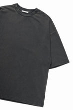 画像をギャラリービューアに読み込む, entire studios HEAVY BOXY TEE (WASHED BLACK)