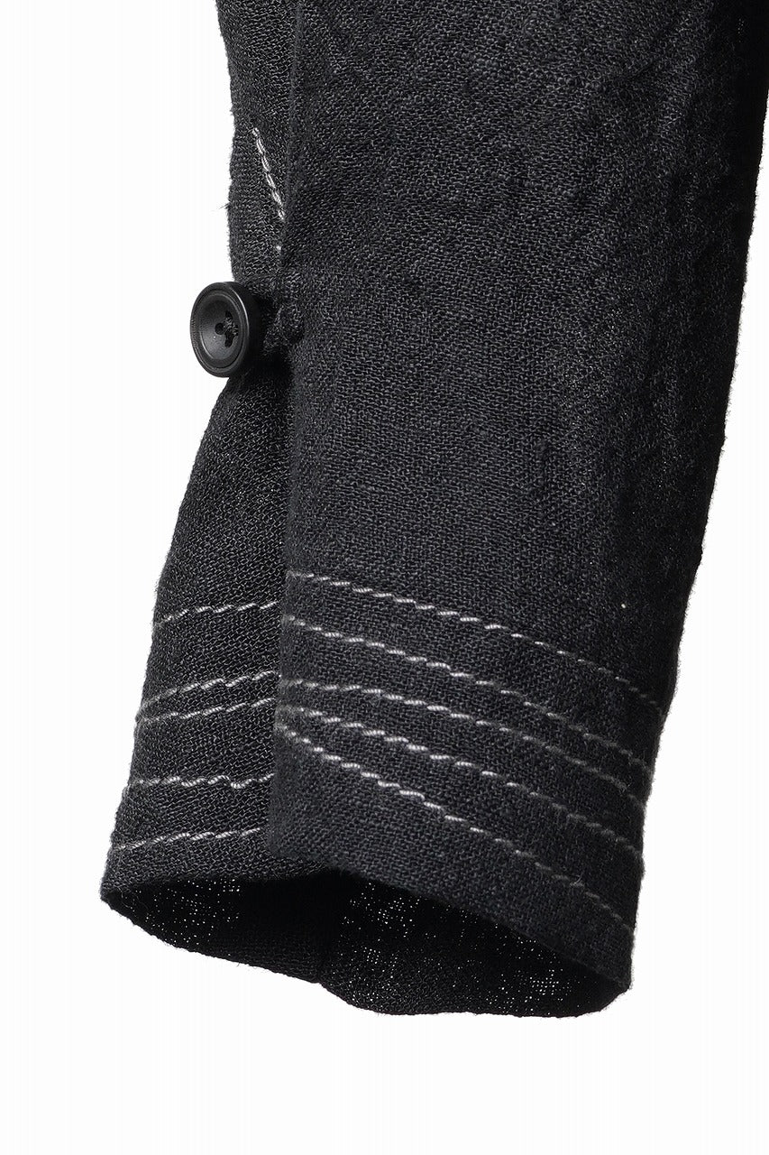 画像をギャラリービューアに読み込む, Professor.E POPLIN SHIRT (BLACK)