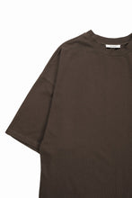 画像をギャラリービューアに読み込む, entire studios HEAVY BOXY TEE (BRUNETTE)