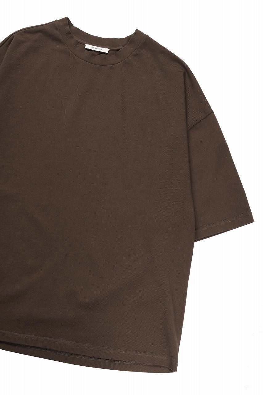 画像をギャラリービューアに読み込む, entire studios HEAVY BOXY TEE (BRUNETTE)