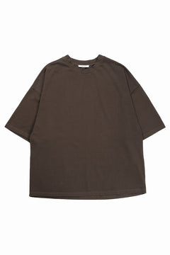 画像をギャラリービューアに読み込む, entire studios HEAVY BOXY TEE (BRUNETTE)