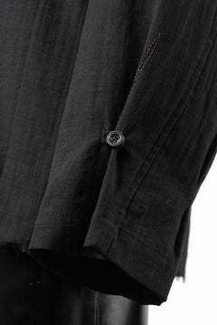 画像をギャラリービューアに読み込む, Professor.E EMBROIDERED SHIRT (BLACK)