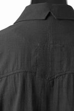 画像をギャラリービューアに読み込む, Professor.E EMBROIDERED SHIRT (BLACK)