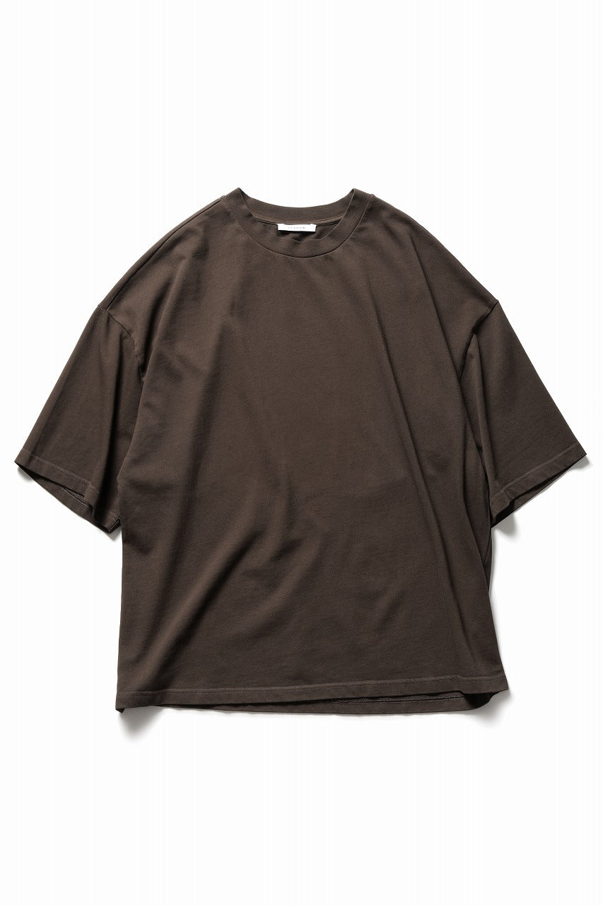 画像をギャラリービューアに読み込む, entire studios HEAVY BOXY TEE (BRUNETTE)