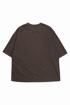 画像をギャラリービューアに読み込む, entire studios HEAVY BOXY TEE (BRUNETTE)
