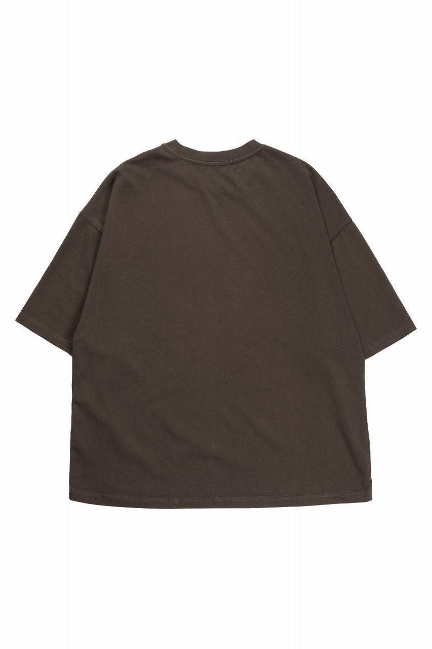 画像をギャラリービューアに読み込む, entire studios HEAVY BOXY TEE (BRUNETTE)