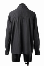 画像をギャラリービューアに読み込む, Professor.E EMBROIDERED SHIRT (BLACK)