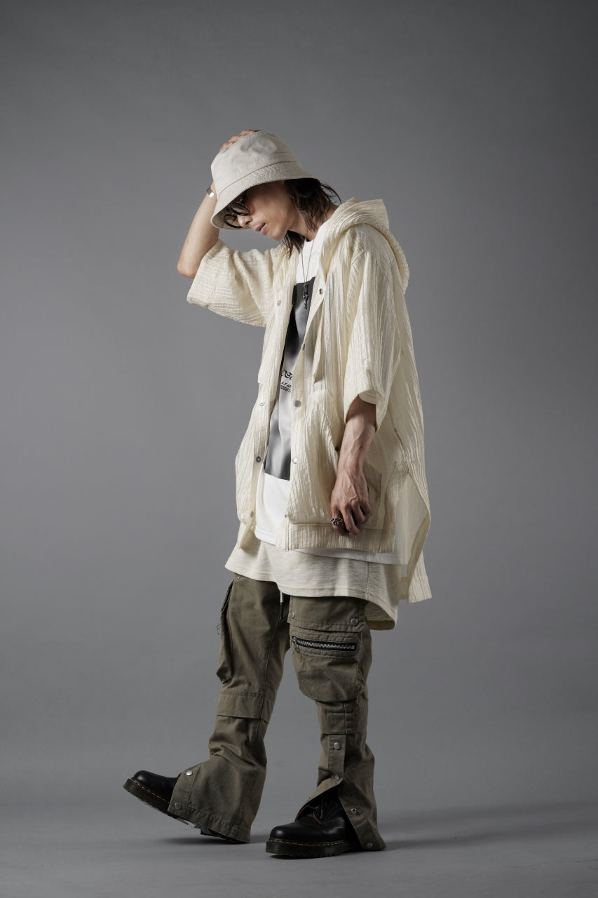 画像をギャラリービューアに読み込む, A.F ARTEFACT exclusive SOLID CARGO PANTS / BIO-WASHED CHINO CLOTH (BEIGE)