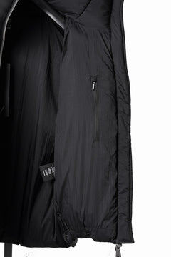 画像をギャラリービューアに読み込む, thom/krom OVERSIZED HIGH NECK VEST / WARM PUFFER (BLACK)