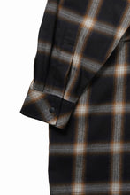 画像をギャラリービューアに読み込む, F/CE. WATER-SHIELD CHECK ANORAK SHIRT (BLACK)