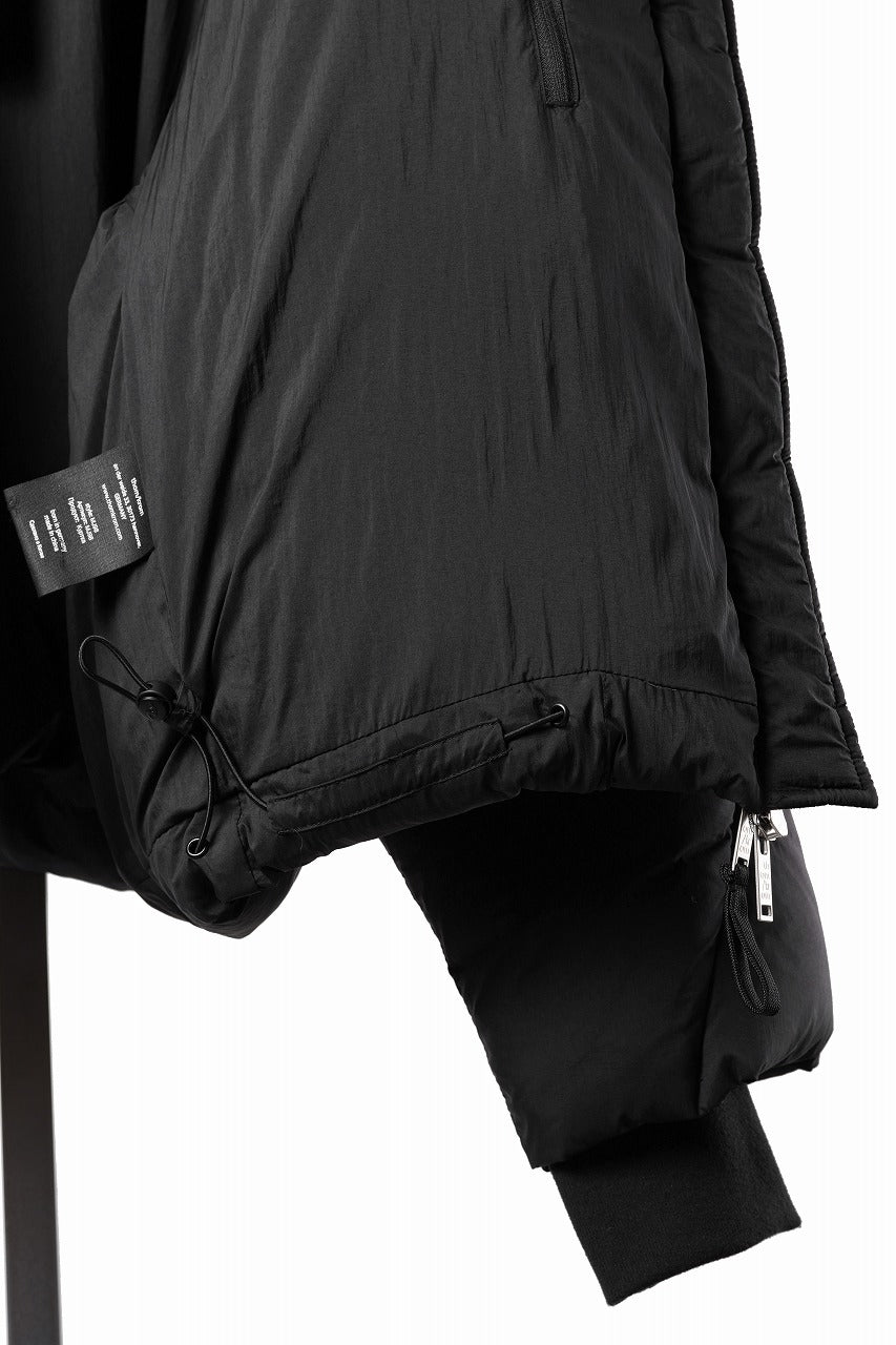 Load image into Gallery viewer, thom/krom OVERSIZED HIGH NECK JACKET / WARM PUFFER (BLACK)