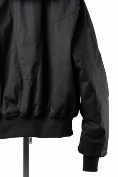 画像をギャラリービューアに読み込む, thom/krom HOODIE ZIP JACKET / WARM PADDED FILL (BLACK)