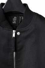 Load image into Gallery viewer, thom/krom MA-1 BOMBER JACKET / WARM PADDED FILL (BLACK)