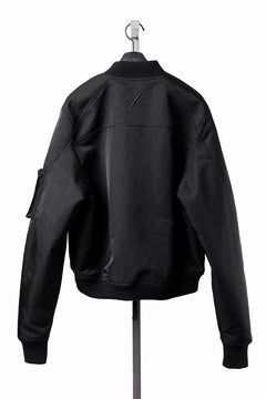 Load image into Gallery viewer, thom/krom MA-1 BOMBER JACKET / WARM PADDED FILL (BLACK)