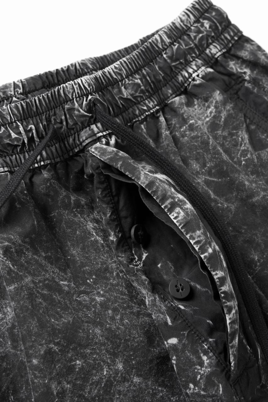 画像をギャラリービューアに読み込む, thom/krom CARGO JOGGER TROUSERS / DYED ORGANIC COTTON (BLACK MARBLE)