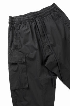 画像をギャラリービューアに読み込む, thom/krom CARGO JOGGER TROUSERS / ORGANIC COTTON (BLACK)