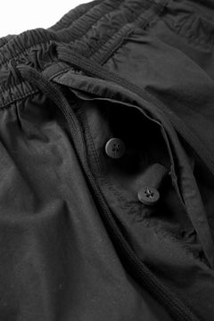 画像をギャラリービューアに読み込む, thom/krom CARGO JOGGER TROUSERS / ORGANIC COTTON (BLACK)