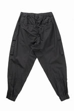 画像をギャラリービューアに読み込む, thom/krom CARGO JOGGER TROUSERS / ORGANIC COTTON (BLACK)
