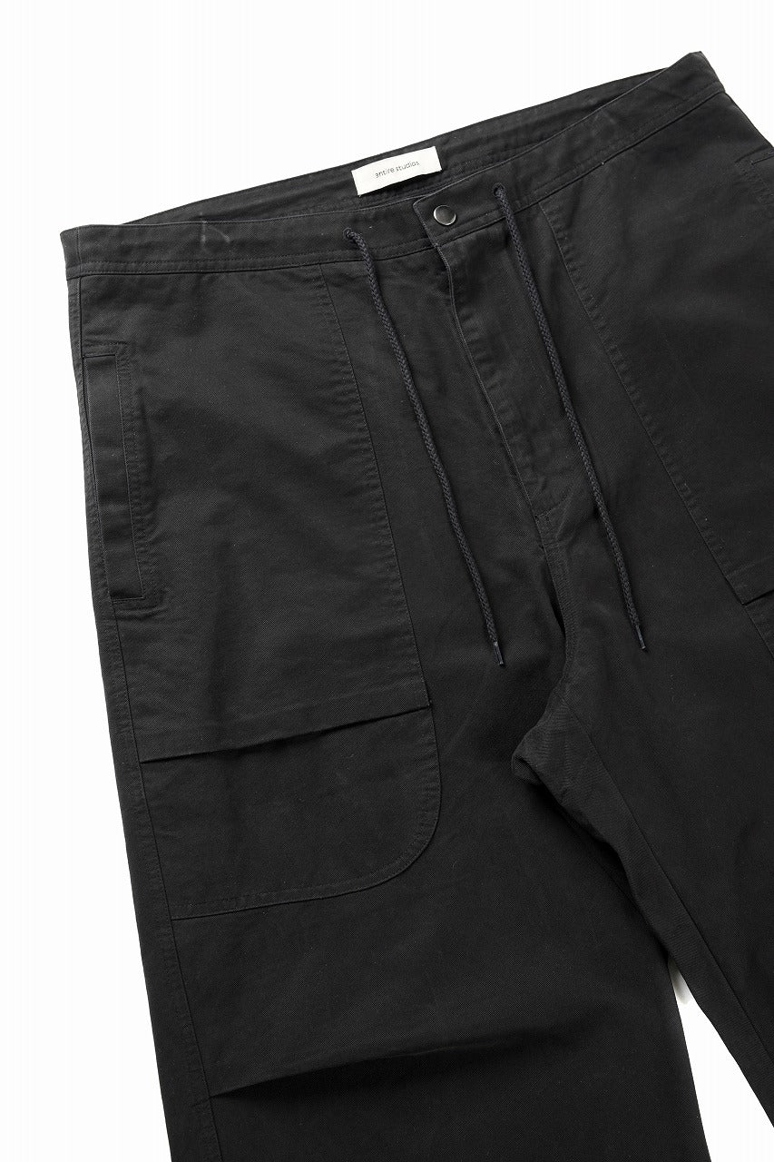 画像をギャラリービューアに読み込む, entire studios BARREN CARGO TROUSERS (BLACK)