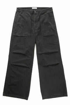 画像をギャラリービューアに読み込む, entire studios BARREN CARGO TROUSERS (WASHED BLACK)