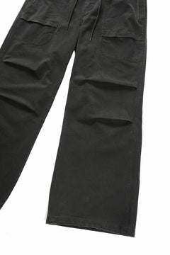 画像をギャラリービューアに読み込む, entire studios BARREN CARGO TROUSERS (WASHED BLACK)