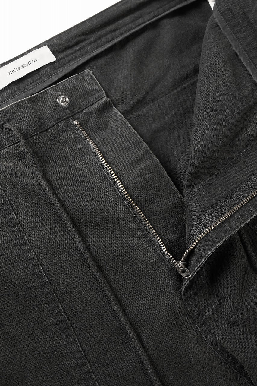 画像をギャラリービューアに読み込む, entire studios BARREN CARGO TROUSERS (WASHED BLACK)