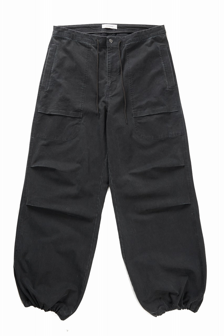 画像をギャラリービューアに読み込む, entire studios BARREN CARGO TROUSERS (WASHED BLACK)