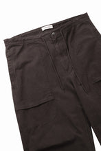 画像をギャラリービューアに読み込む, entire studios BARREN CARGO TROUSERS (BRUNETTE)