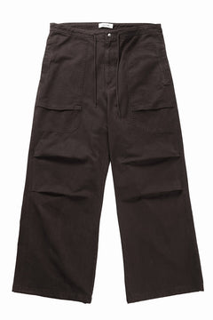 画像をギャラリービューアに読み込む, entire studios BARREN CARGO TROUSERS (BRUNETTE)