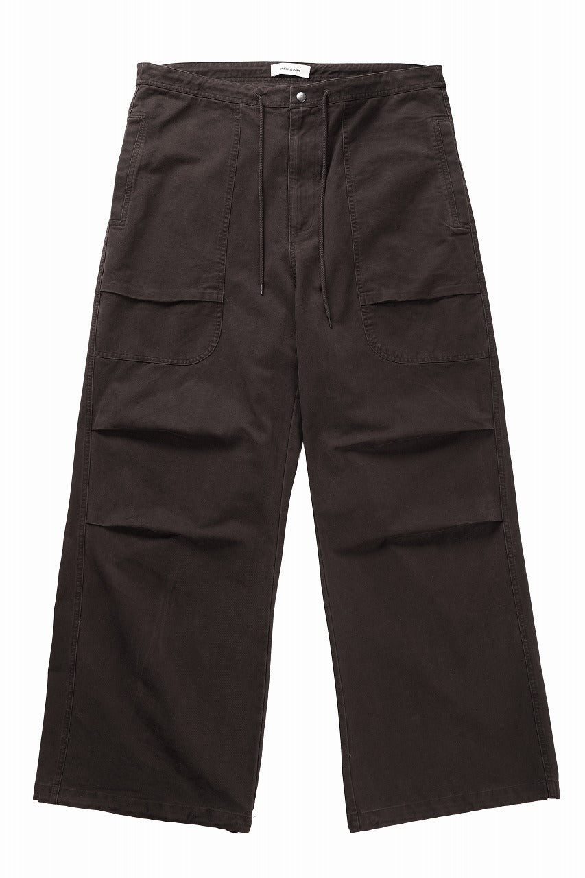 画像をギャラリービューアに読み込む, entire studios BARREN CARGO TROUSERS (BRUNETTE)