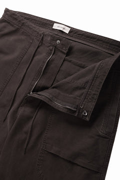 画像をギャラリービューアに読み込む, entire studios BARREN CARGO TROUSERS (BRUNETTE)