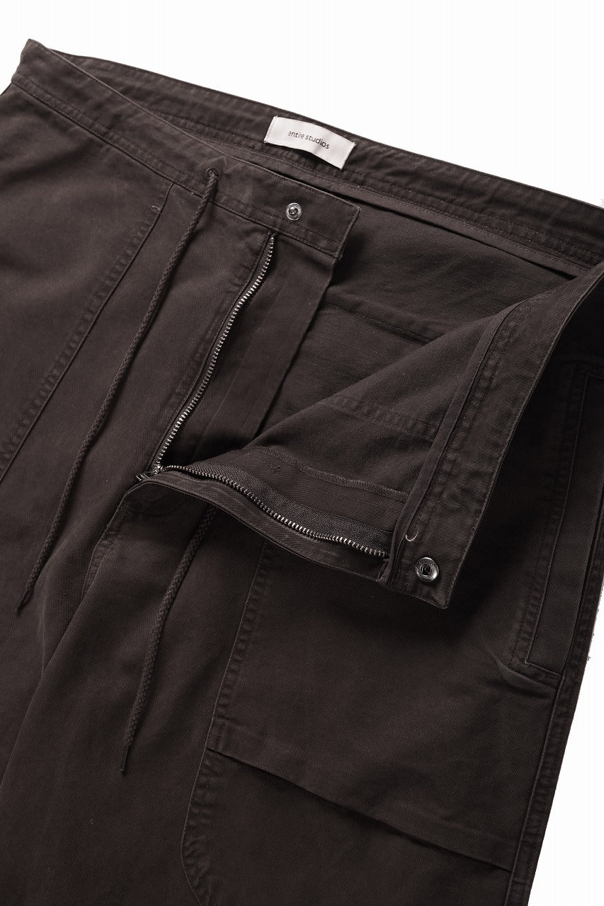 画像をギャラリービューアに読み込む, entire studios BARREN CARGO TROUSERS (BRUNETTE)