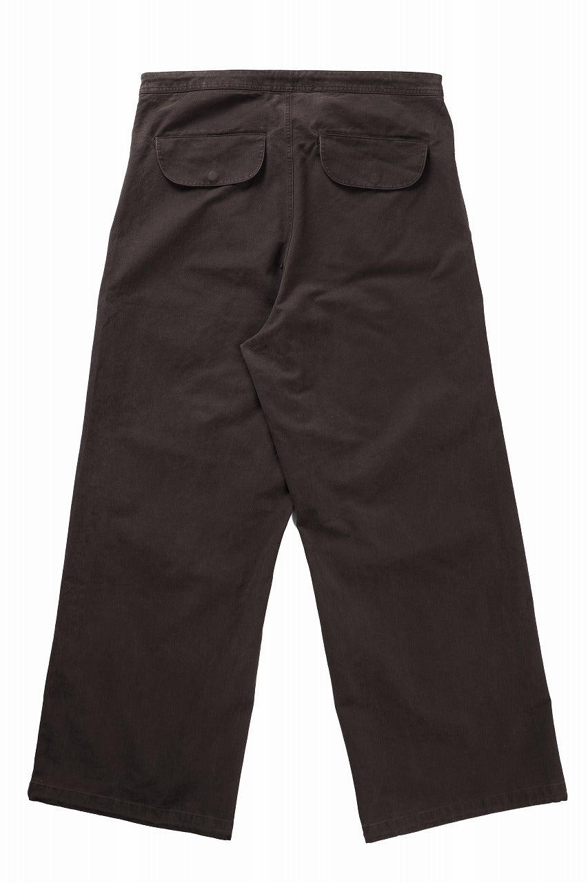 画像をギャラリービューアに読み込む, entire studios BARREN CARGO TROUSERS (BRUNETTE)