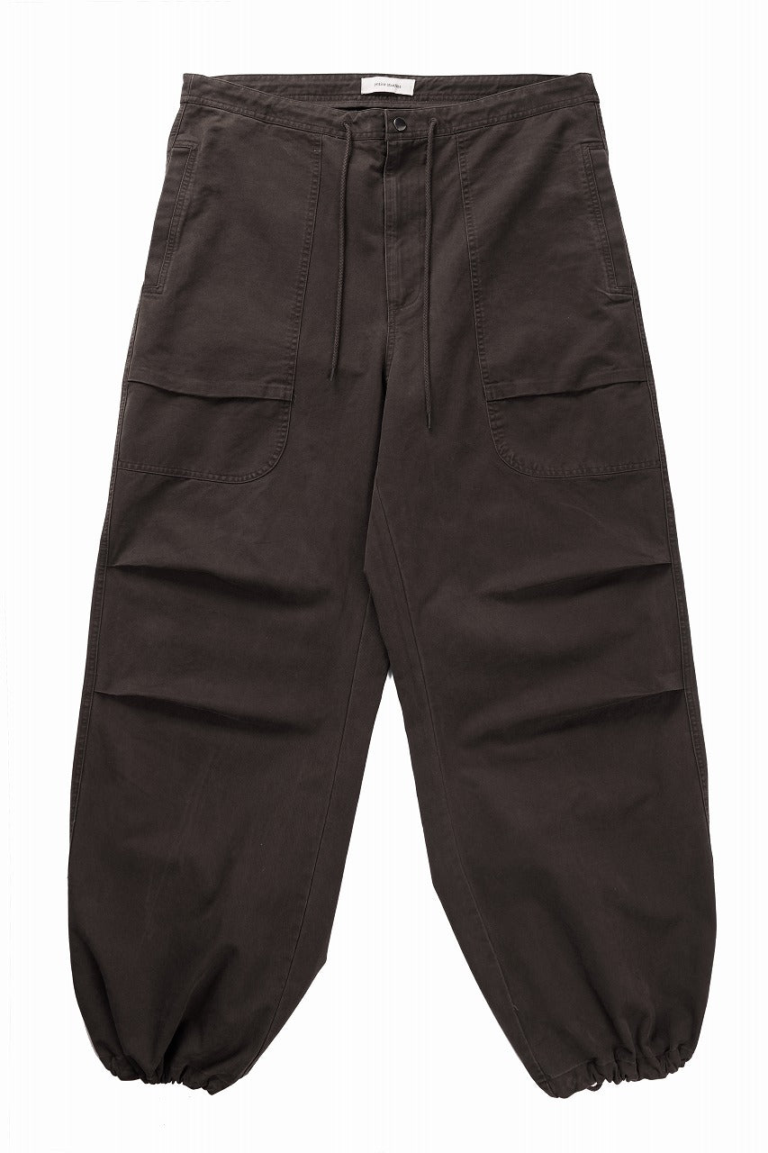 画像をギャラリービューアに読み込む, entire studios BARREN CARGO TROUSERS (BRUNETTE)