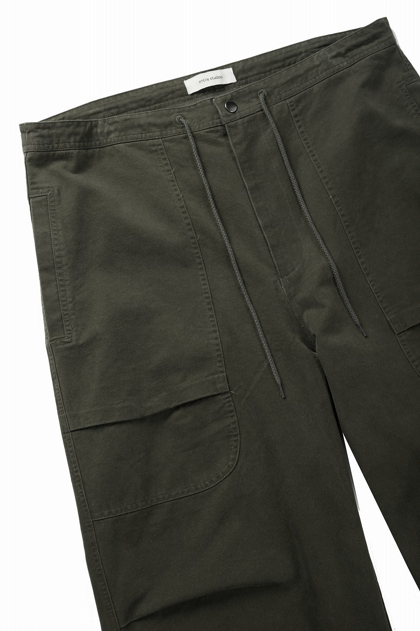 画像をギャラリービューアに読み込む, entire studios BARREN CARGO TROUSERS (PINE)