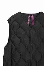 画像をギャラリービューアに読み込む, F/CE. x TAION® PACKABLE INNER DOWN VEST (BLACK)