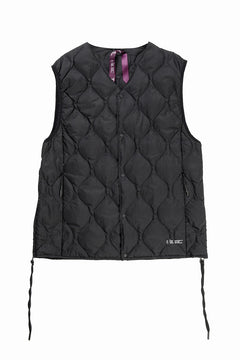 画像をギャラリービューアに読み込む, F/CE. x TAION® PACKABLE INNER DOWN VEST (BLACK)