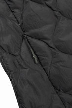 画像をギャラリービューアに読み込む, F/CE. x TAION® PACKABLE INNER DOWN VEST (BLACK)