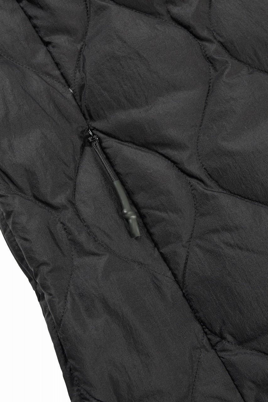 画像をギャラリービューアに読み込む, F/CE. x TAION® PACKABLE INNER DOWN VEST (BLACK)