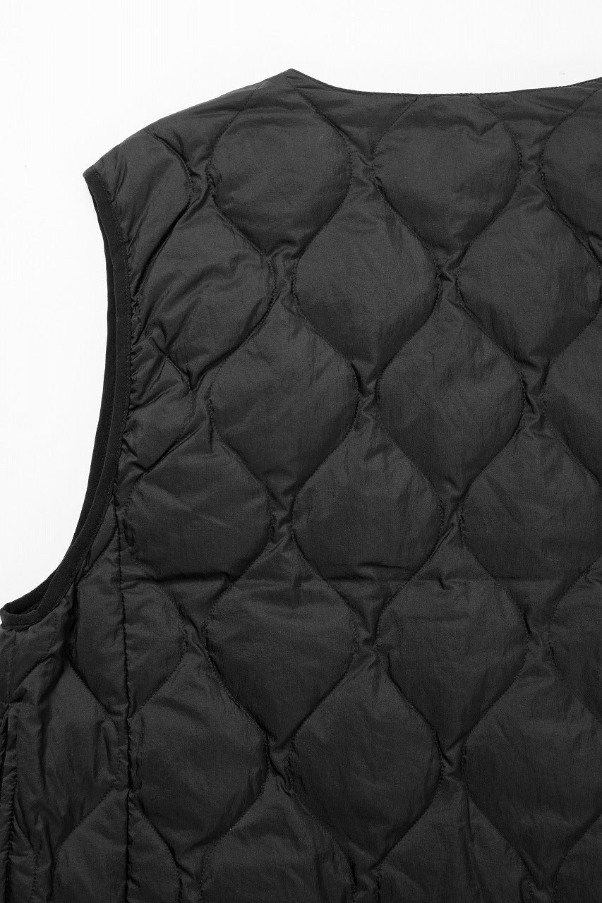 画像をギャラリービューアに読み込む, F/CE. x TAION® PACKABLE INNER DOWN VEST (BLACK)