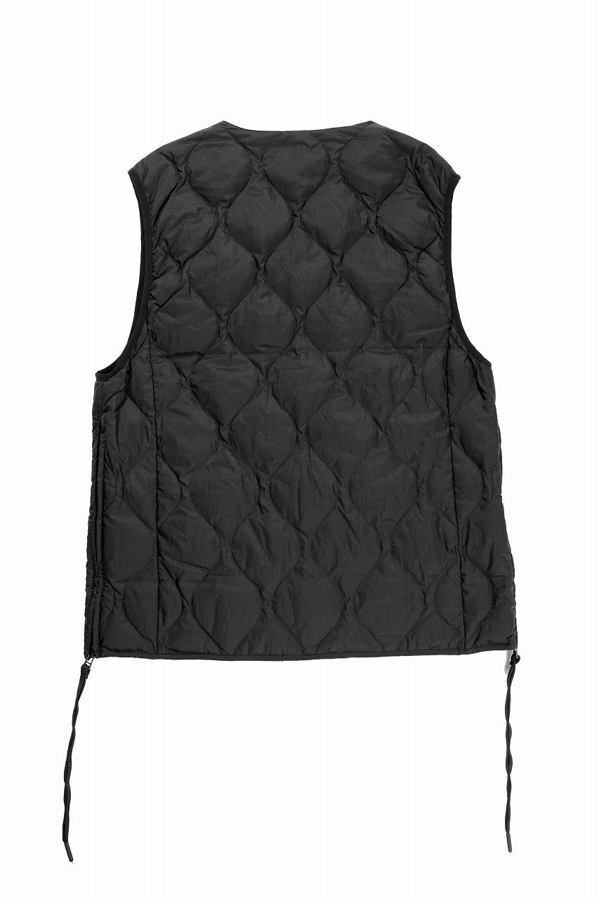 画像をギャラリービューアに読み込む, F/CE. x TAION® PACKABLE INNER DOWN VEST (BLACK)