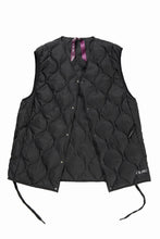 画像をギャラリービューアに読み込む, F/CE. x TAION® PACKABLE INNER DOWN VEST (BLACK)
